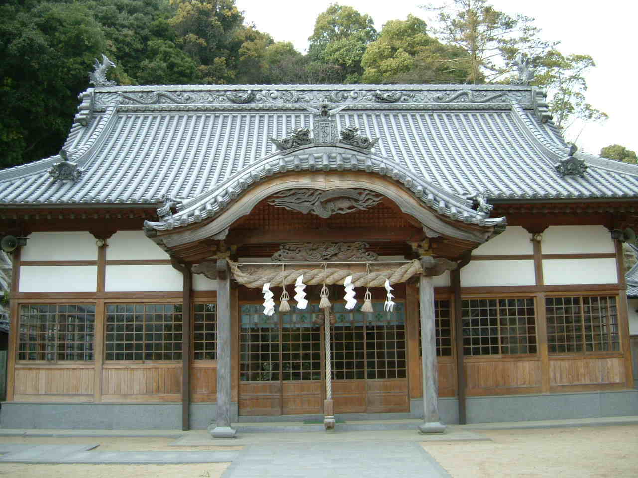 加茂神社境内写真
